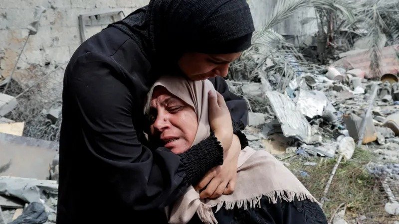 Serangan Israel ke Gaza banyak menimbulkan korban ( Foto ; Reuter )