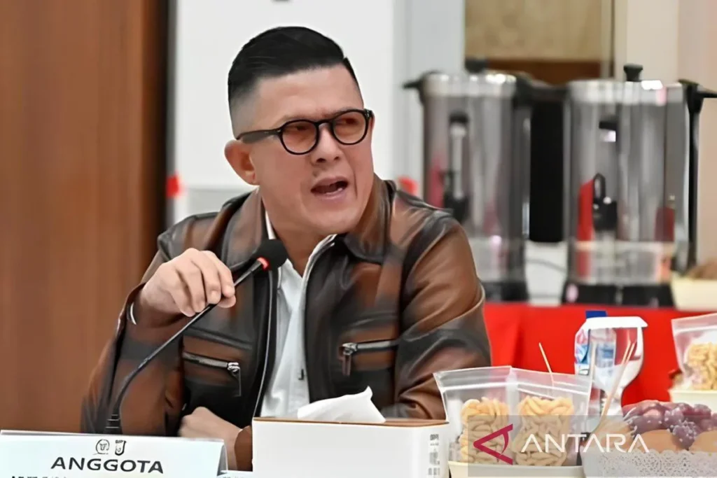 Anggota Komisi III DPR RI Soedeson Tandra mengapresiasi langkah tegas Polri Foto; ANTARA/Handout/aa
