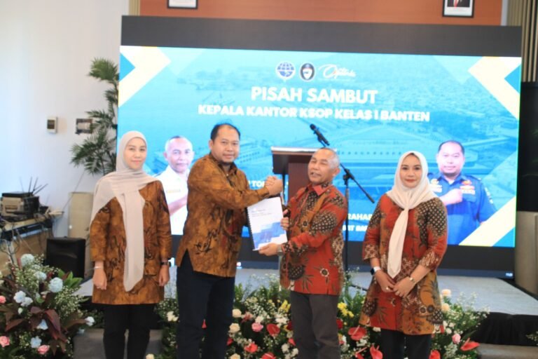 Bharto Ari Raharjo Resmi Pimpin KSOP Kelas I Banten