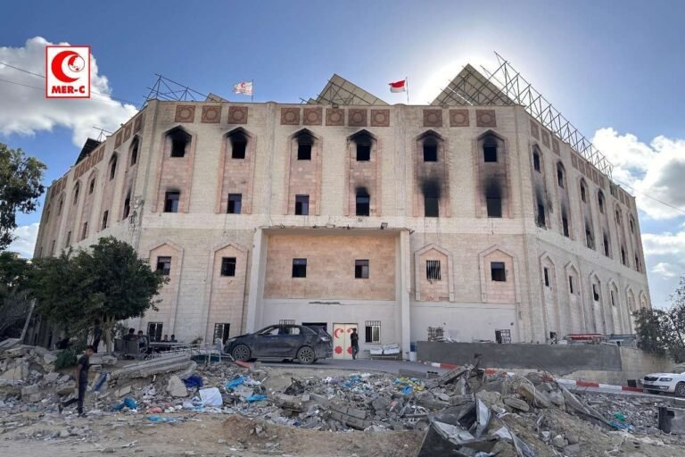 Infrastruktur Rumah Sakit Indonesia di GAZA Lumpuh. foto; MER-C/RRI