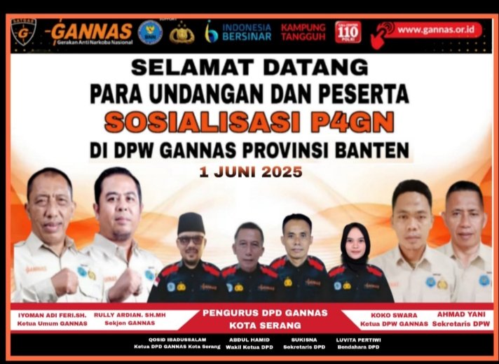 Sosialisasi P4GN DPW BANTEN
