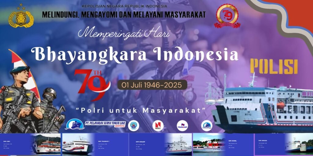 Hut Bhayangkara ke-79,PT.STL GRUP mengucapkan Selamat “ Polri, Untuk Rakyat ”