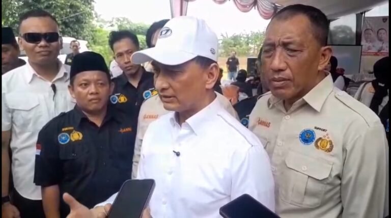 Wakil Gubernur Banten A. Dimyati Natakusumah I Nyoman Adi Peri, S.H., Ketum DPP dalam workshop sosialisasi P4GN Di Serang.
