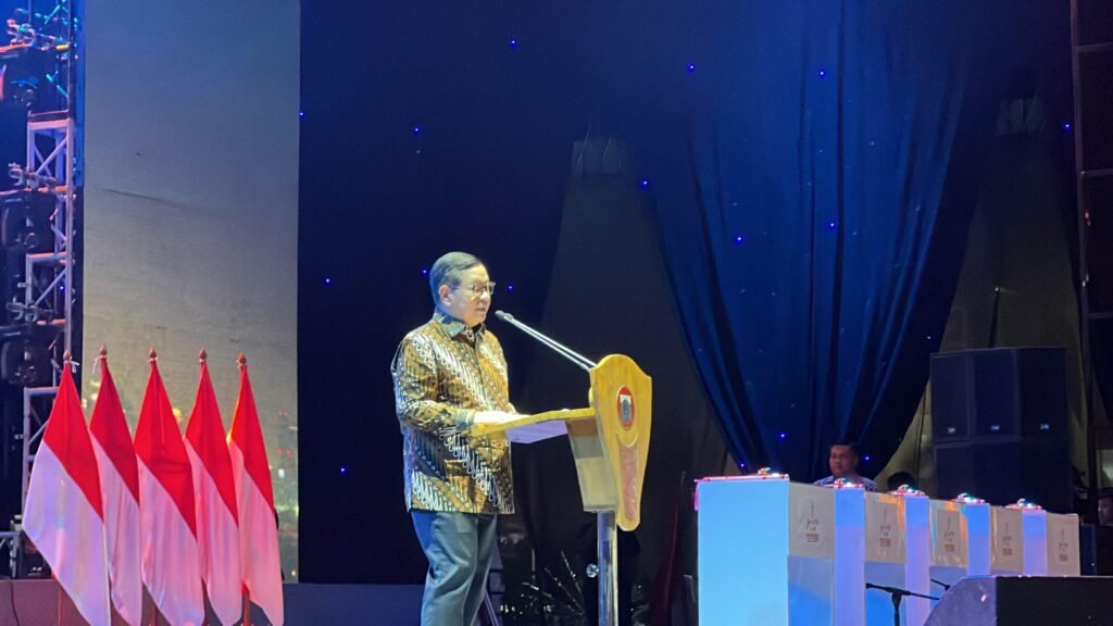 Gubernur DKI Jakarta dalam sambutan pembukaan JFK 2025