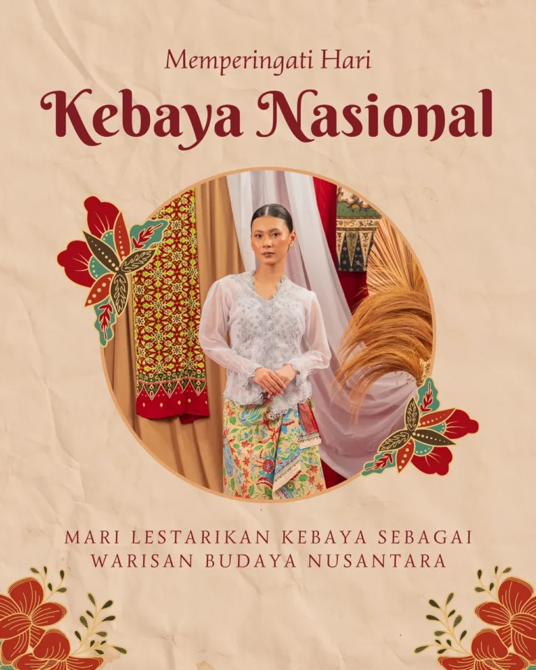 Hari Kebaya Nasional 24 Juli 2025. Foto ; Canva