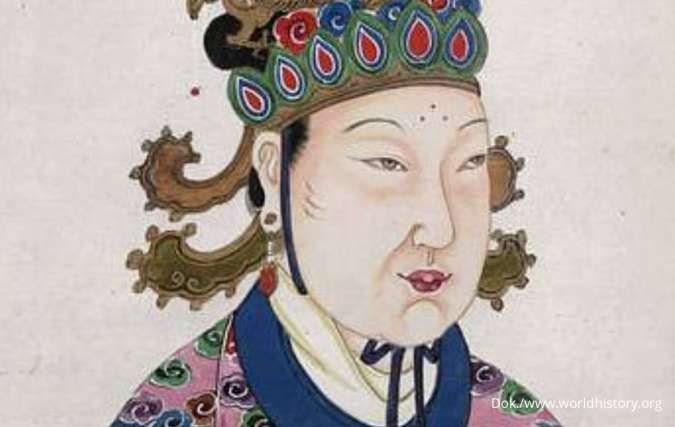 ILUSTRASI. Potret Kaisar Wu Zetian