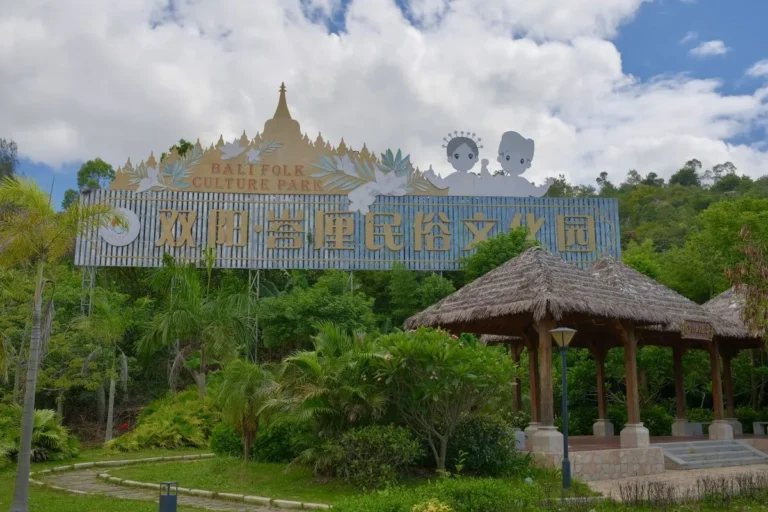 "Desa Bali" yang menampilkan nuansa budaya Indonesia di China tenggara. ANTARA/Xinhua