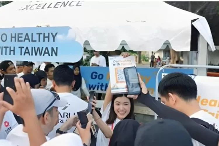Go Healthy with Taiwan 2025, Taiwan menggandeng Indonesia sebagai mitra utama.