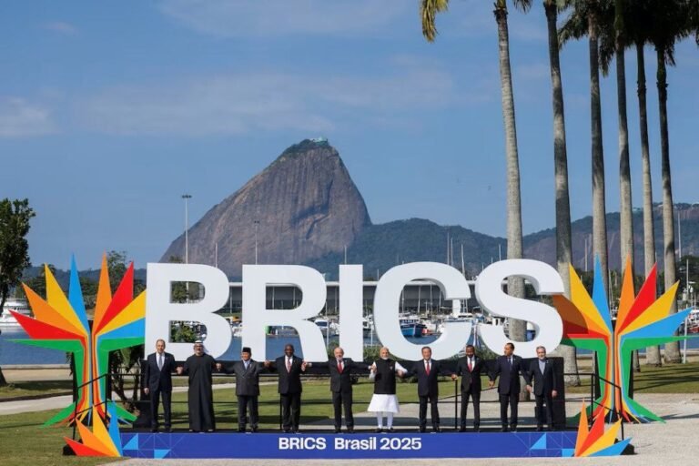 Pemimpin negara anggota BRICS di Brazil