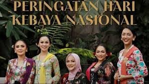 Hari Kebaya Nasional 24 Juli.