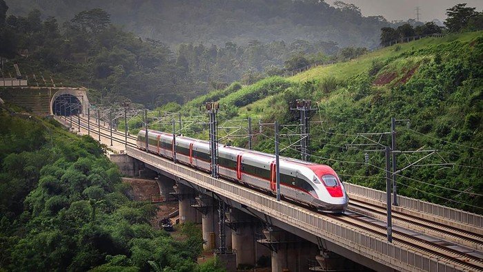 Kereta Cepat Jakarta-Bandung.Foto: Dok. PT KCIC