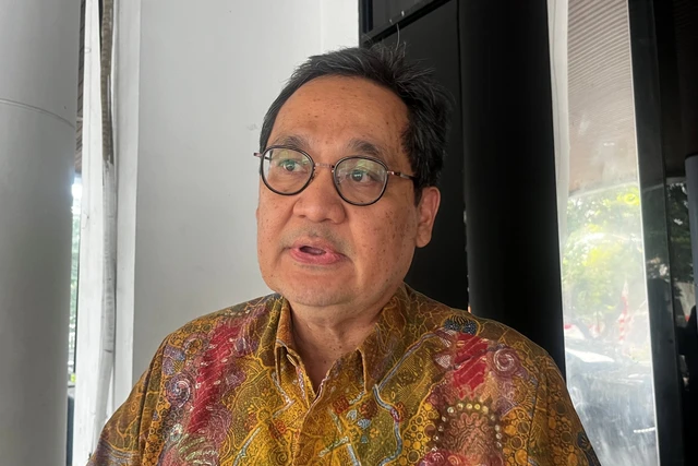 Managing Director/Chief Economist Danantara, Reza Yamora Siregar di Kantor Lembaga Ketahanan Nasional (Lemhannas), Jakarta, Senin (11/8). Widya/kumparan Foto: Widya Islamiati/kumparan