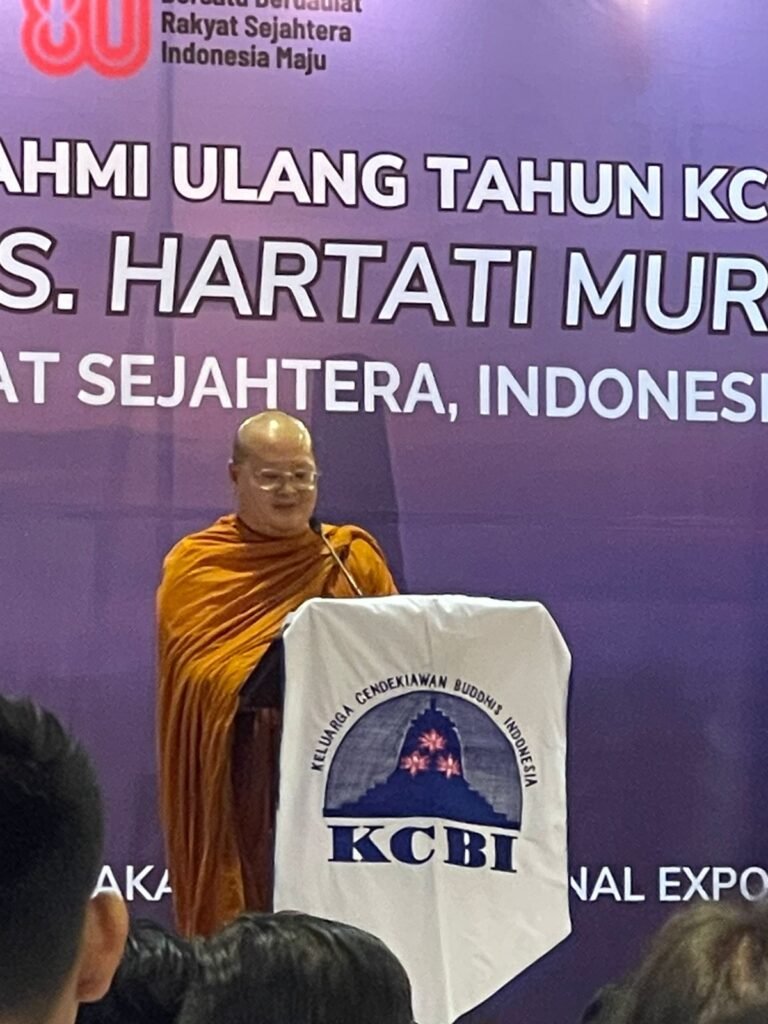 Ketua Umum KCBI YM. Bhikkhu Dhammavuddho Thera/Victor Jaya Kusuma, S.Kom., M.M., BKP