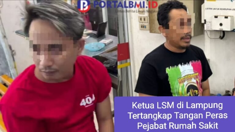 Kedua pelaku yang ditangkap adalah WYD, ketua LSM, dan FJR, anggotanya.