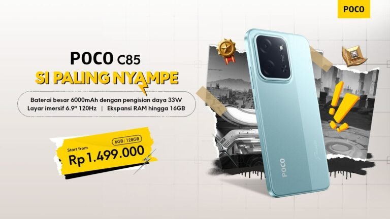 POCO C85 Bikin Nongkrong Makin Seru