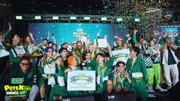 Komix Herbal POTEK Dance Fest #DanceOnCoughOff resmi menutup perjalanan panjangnya dengan sebuah perayaan energi dan kreativitas anak muda Indonesia