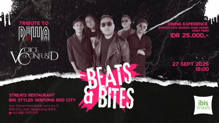 ibis Styles Serpong BSD City kembali menghadirkan Beats & Bites Vol. 2.