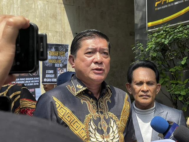 Silfester Matutina di Polda Metro Jaya, Jakarta Selatan, Senin (4/8/2025). Foto: Rayyan Farhansyah/kumparan