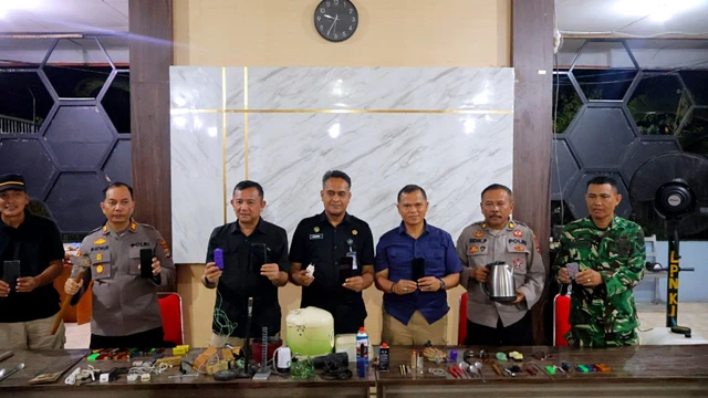 Kemenimipas gencar melakukan razia di lapas dan rutan dalam setahun terakhir. Foto: Dok. Kemenimipas