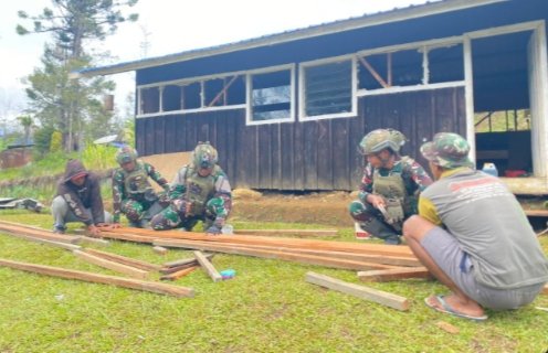 Autentikasi: Pen Satgas Pamtas RI-PNG Mobile Yonif 700 Wira Yudha Cakti