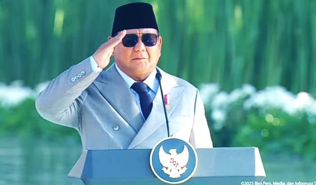 Presiden Prabowo Subianto memimpin Upacara Peringatan Hari Kesaktian Pancasila 1 Oktober 2025.(Foto: istimewa)