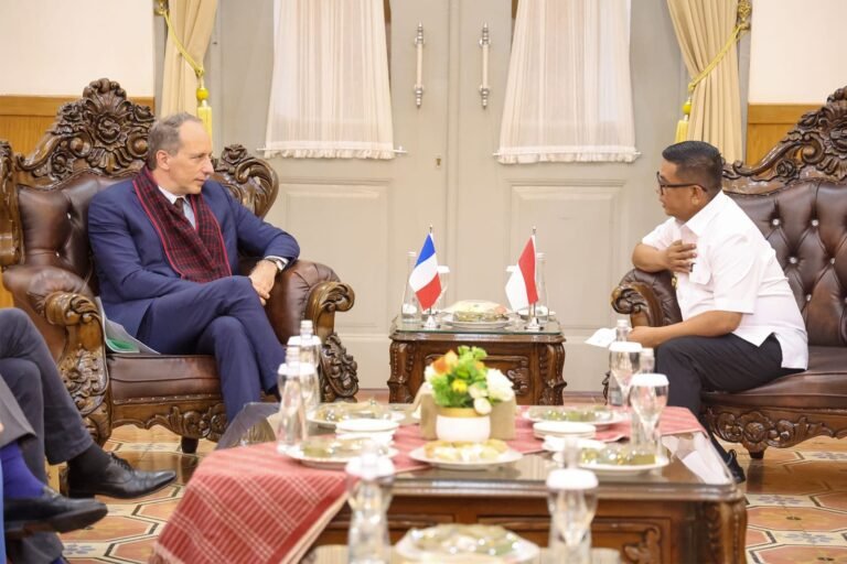 Gubernur Andra Soni Sambut Kolaborasi Industri dan Pariwisata dari Dubes Prancis.