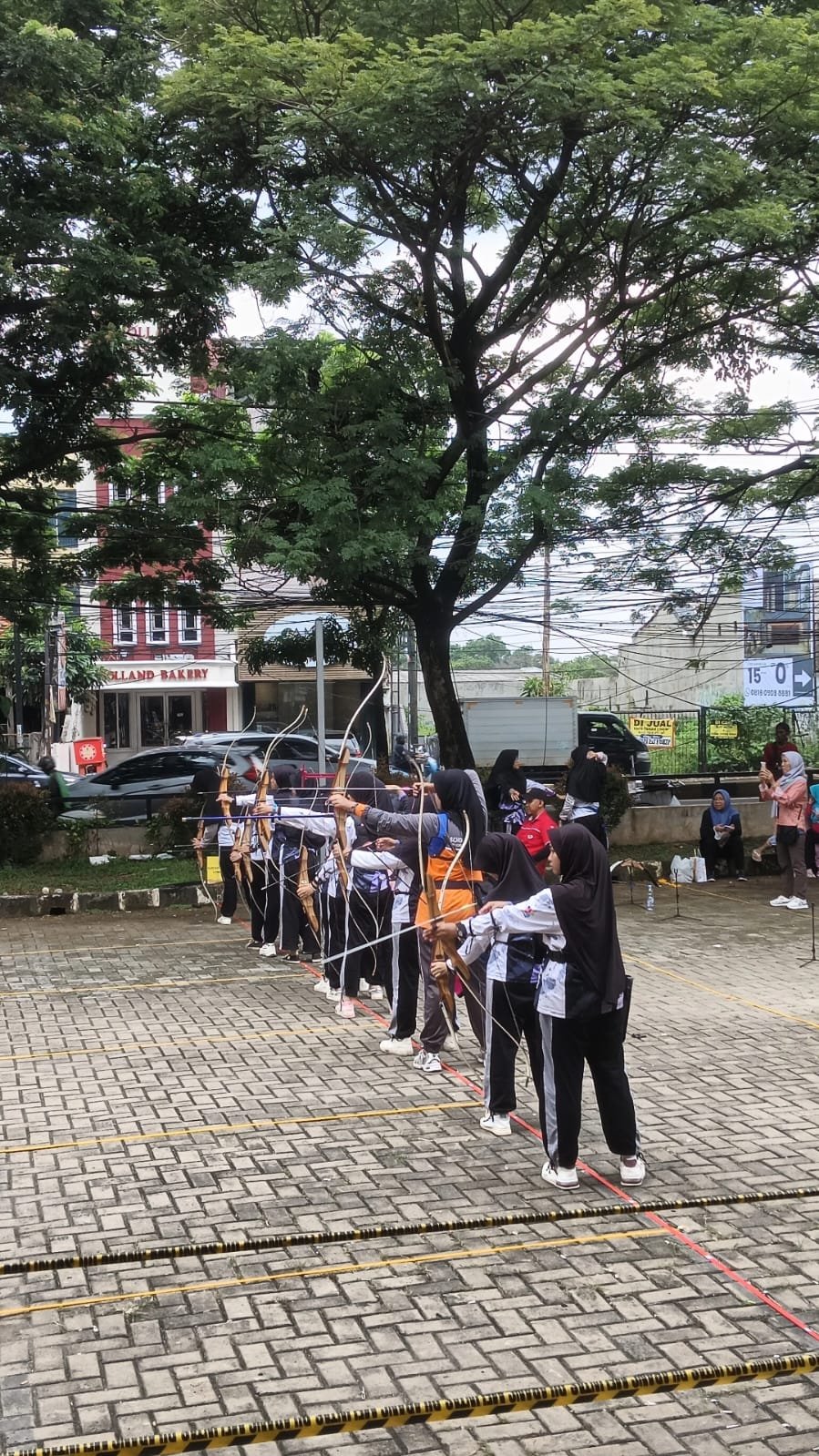 ARCHERY EKSKUL COMPETITION 2025 tingkat SD dan SMP di Tangsel Digelar di Pasar Gintung Rempoa