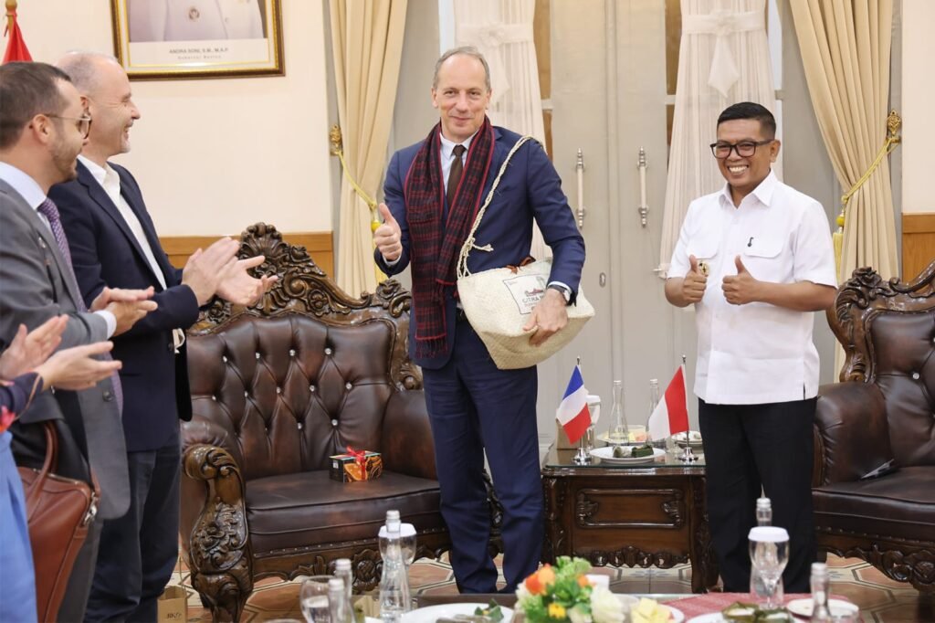  Fabien Penone menyampaikan apresiasi dan menegaskan komitmen negaranya untuk mempererat hubungan ekonomi bilateral.