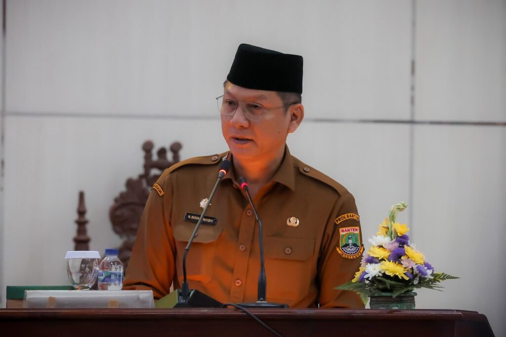 Sekretaris Daerah (Sekda) Provinsi Banten Deden Apriandhi pada 16 Desember 2025. FOTO : portalbmi.id