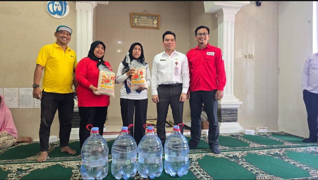 Kehadiran Pemerintah Kota Tangerang Selatan di lapangan diwakili oleh Kepala Dinas Komunikasi dan Informatika (Kominfo) Kota Tangerang Selatan, TB Asep Nurdin. FOTO: Henny06-PBMI