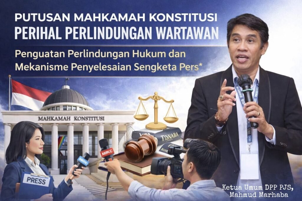 Ketua Umum DPP PJS, Mahmud Marhaba, FOTO: DPP PJS