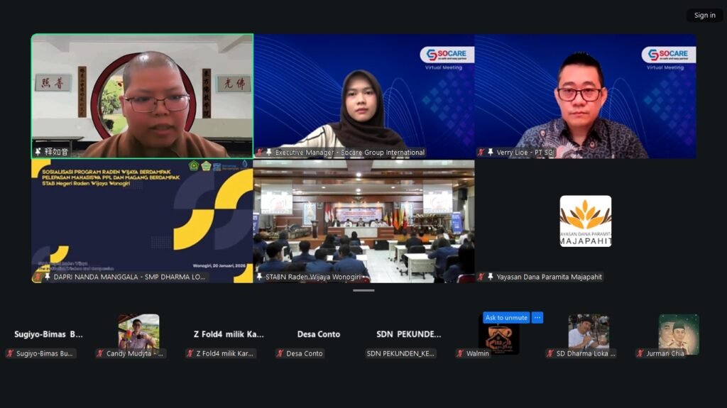 CEO PT Socare Group International, Verry Lioe, turut diundang untuk memberikan sambutan sekaligus arahan dalam kegiatan tersebut. FOTO : Verry01/portalbmi.id