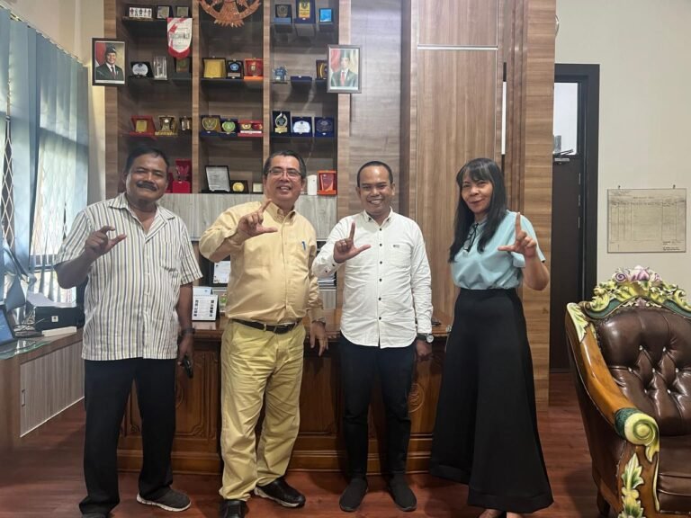 Kunjungan komisioner KPID Kalbar periode 2025–2028, Bambang Hermansyah, ke Kampus FISIP Untan, Selasa (28/1/2026). FOTO: Aep05/portalbmi.id