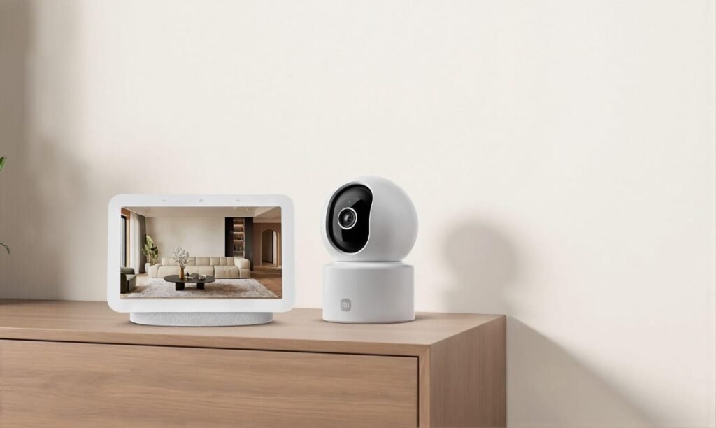 Xiaomi Smart Camera C302, yang terintegrasi dalam ekosistem pintar Xiaomi.