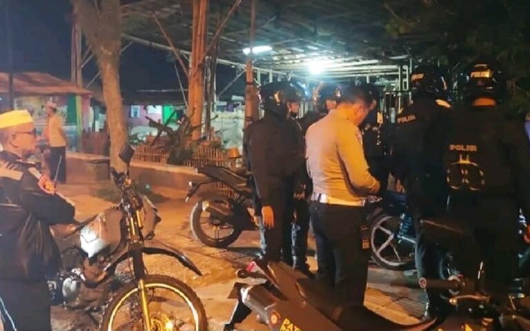 Polresta Bandung menyita 304 knalpot tidak sesuai spesifikasi teknis (knalpot brong) dalam razia yang digelar selama satu hari di wilayah Kabupaten Bandung, Sabtu (17/1/2026). FOTO: Herlan05/portalbmi.id
