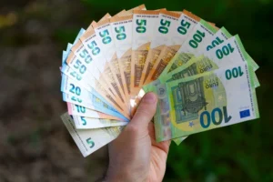 Ilustrasi mata uang Euro. Foto: Michael Derrer Fuchs/Shutterstock