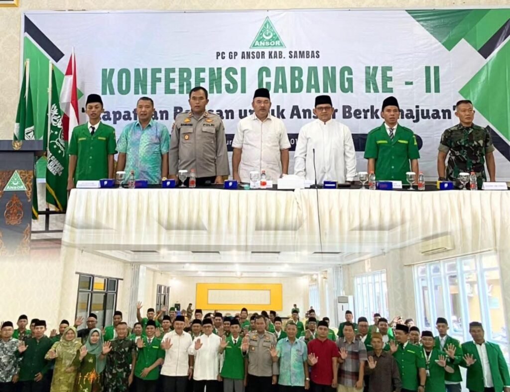 Konfercab GP Ansor digelar di Hotel Pantura Jaya Sambas. Sabtu 31 Januari 2026. FOTO: Aep05/ portalbmi.id