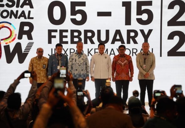 IIMS 2026 resmi dibuka setelah dibuka langsung oleh Menteri Perindustrian Agus Gumiwang pada hari ini (5/2) di JIExpo, Kemayoran, Jakarta. FOTO: Allung06/ portalbmi.id