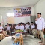 Ketua DPC Partai Gerindra Kabupaten Sambas, H. Abu Bakar, S.Pd.I., bersama Wakil Ketua DPC Kaltin, S.Pd., M.E., dalam HUT GERINDRA Ke 18. FOTO: Nop06/ portalbmi.id