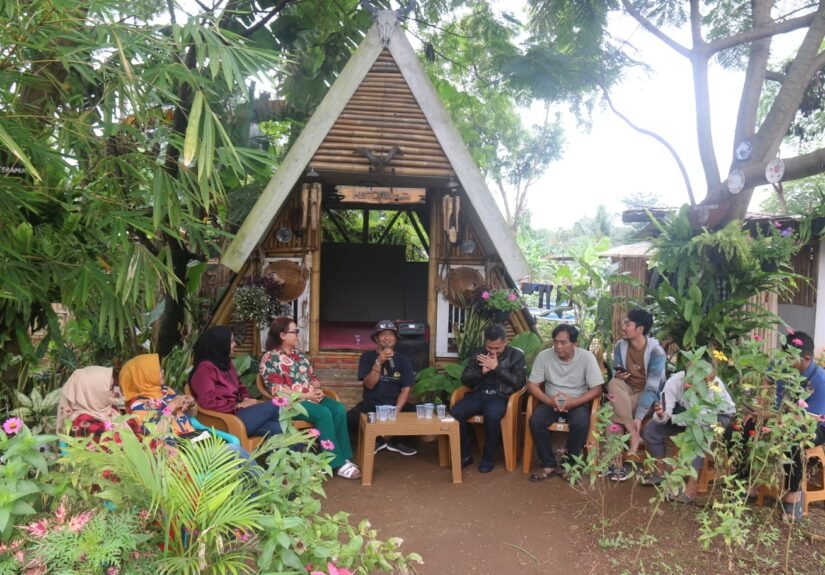 Hadir sebagai narasumber utama, Ketua Komisi Pemilihan Umum Daerah (KPUD) Kota Tangerang Selatan, M. Taufiq MZ, FOTO: Henny06/portalbmi.id