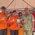 peluncuran buku karya Potensi SAR yang digelar dalam rangka Jambore Potensi SAR 2026 di PIK Avenue, Jakarta, Sabtu (15/2/2026).