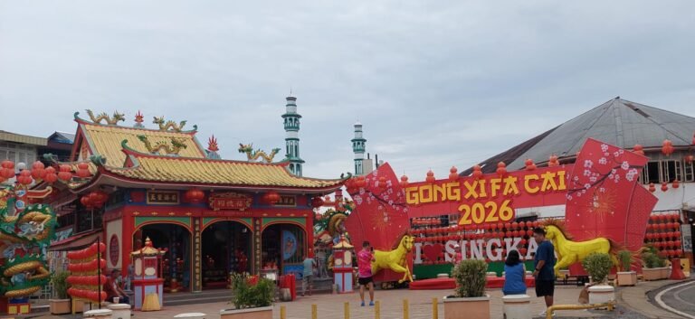 Singkawang adalah Kota yang dijuluki “Kota Seribu Kelenteng” ini kembali menjadi magnet wisata. FOTO: Aep05/portalbmi.id