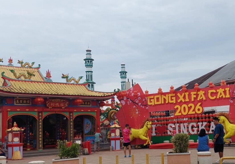 Singkawang adalah Kota yang dijuluki “Kota Seribu Kelenteng” ini kembali menjadi magnet wisata. FOTO: Aep05/portalbmi.id