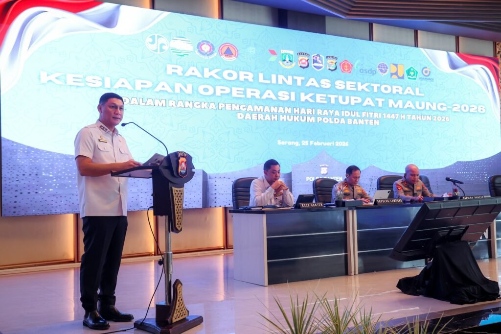 Pemprov Banten dan Polda Banten menyusun langkah antisipasi menghadapi mudik pada Idul Fitri 1447 H / 2026 M.