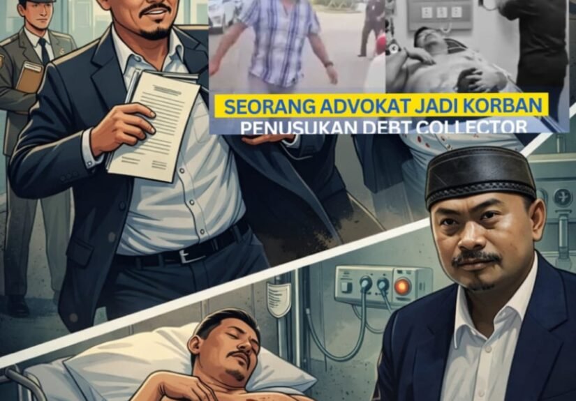 Advokat Jadi Korban Penusukan Diduga oleh Debt Collector di Tangerang.