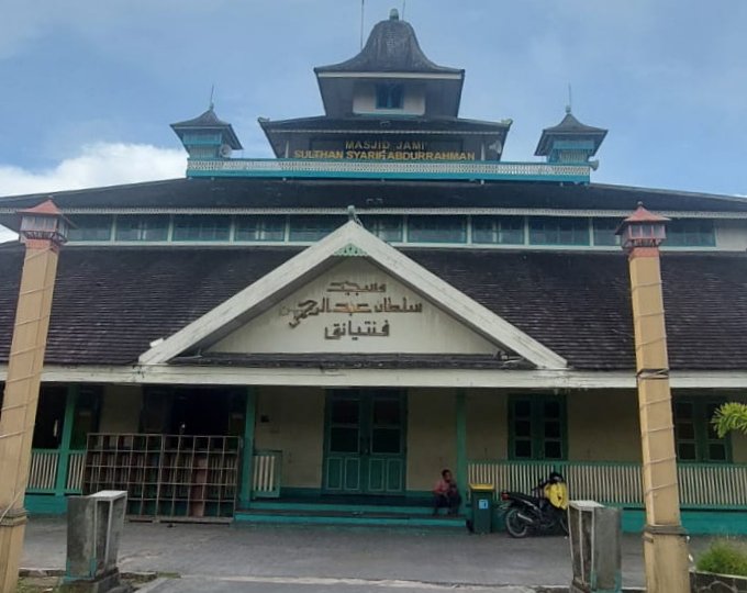 Masjid Sultan Syarif Abdurahman Pontianak. FOTO: Aep05/portalbmi.id