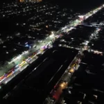 Foto udara kemacetan kendaraan menuju pelabuhan Gilimanuk, Jembrana, Bali, Sabtu (14/3/2026). Foto: Budi Candra Setya/ANTARA