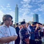 Salat Idul Adha di National Dr. Sun Yat-sen Memorial Hall pada Juni 2025. (Sumber Foto : Dokumentasi CNA)