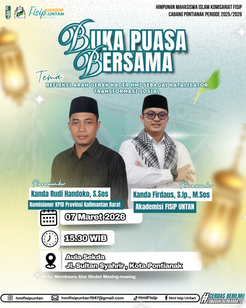 Mengangkat tema “Refleksi Arah Gerak Kader HMI sebagai Katalisator Transformasi Sosial". FOTO: Firdaus06/portalbmi.id