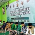 Istigasah dan halalbihalal pasca-Idulfitri PCINU Taiwan di Taipei, Minggu. (Sumber Foto : CNA, 29 Maret 2026)